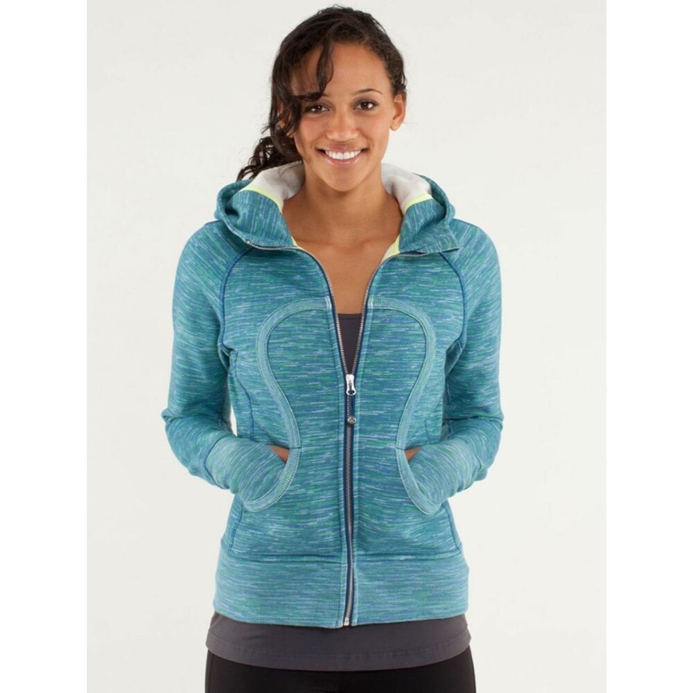 Vintage Lululemon Scuba Hoodie Stretch Heavyweight Cotton - Size 8 (A237)
